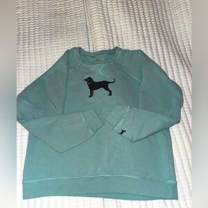 Mint color Black Dog Women’s Crewneck Size Large